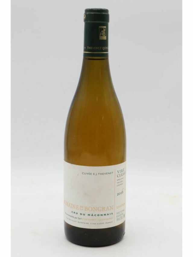 La Bongran Vire Clesse Cuvee Ej Thevenet, 2016