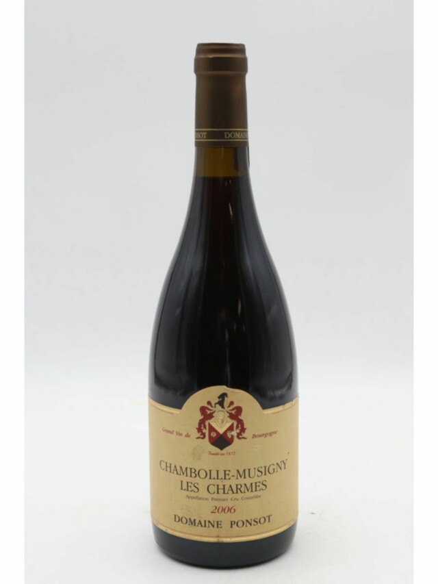 Ponsot Chambolle Musigny Les Charmes 1er Cru, 2006
