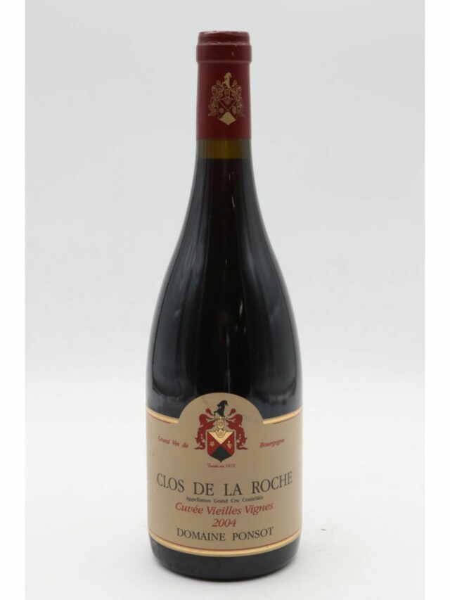 Ponsot Clos De La Roche Vieilles Vignes Grand Cru, 2004