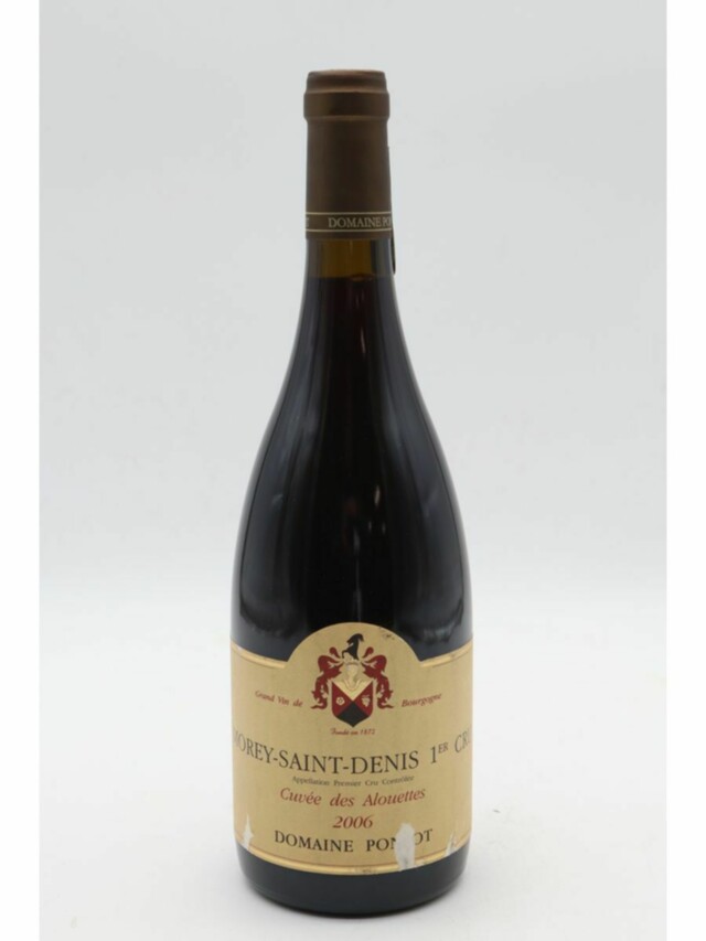 Ponsot Morey St Denis Cuvee Des Alouettes 1er Cru, 2006