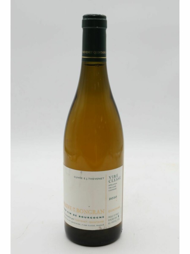 La Bongran Vire Clesse Cuvee Ej Thevenet, 2010