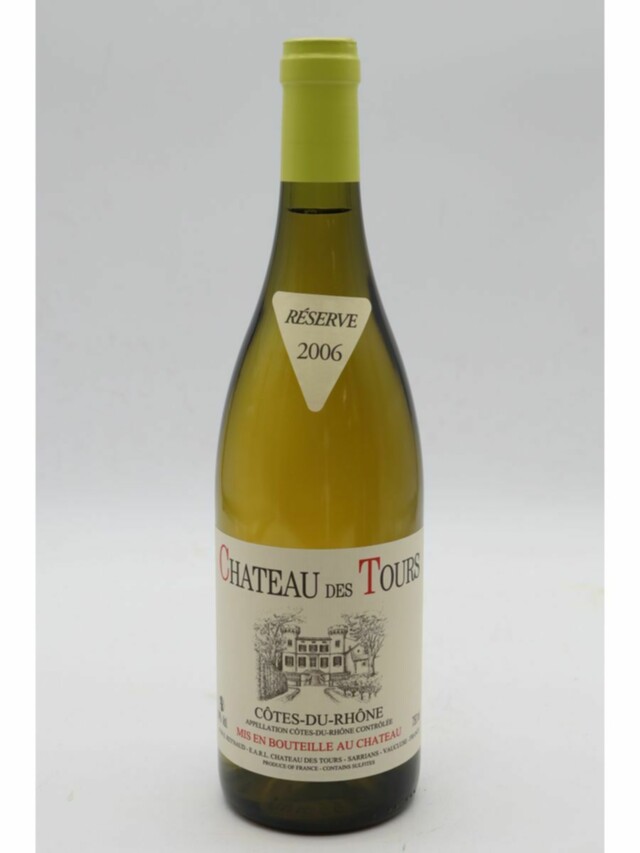 Rayas Chateau Des Tours Reserve Blanc, 2006