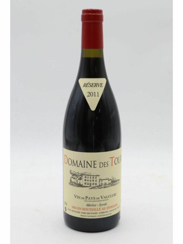 Rayas Domaine Des Tours Vaucluse Merlot-syrah Reserve, 2011