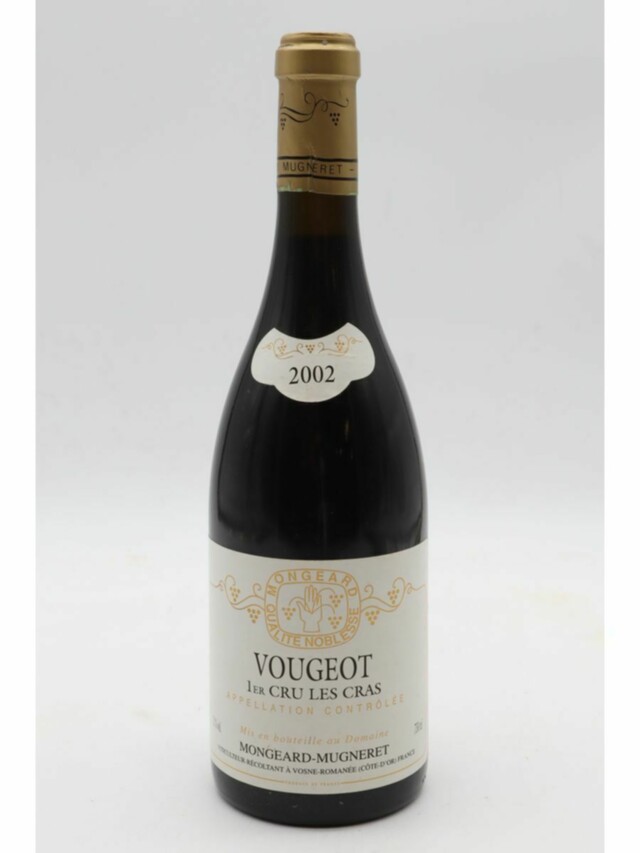 Mongeard-mugneret Vougeot Les Cras, 2002