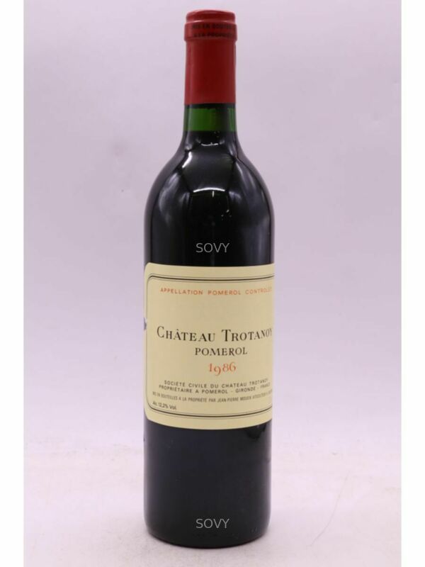 Chateau Trotanoy, 1986