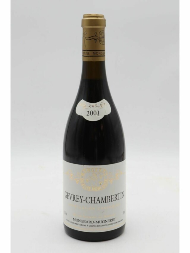 Mongeard-mugneret Gevrey Chambertin, 2001