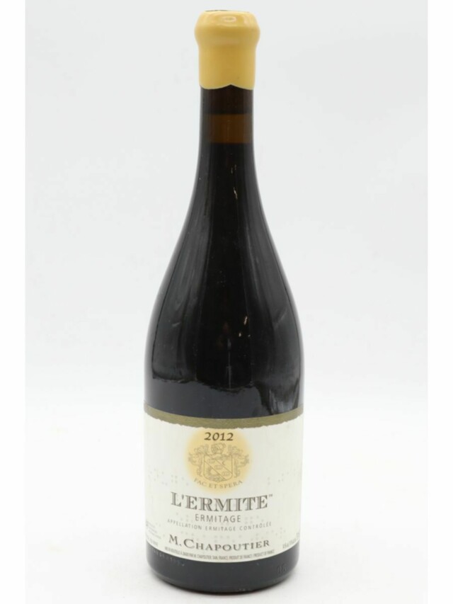 M.chapoutier L'ermite Ermitage Rouge, 2012