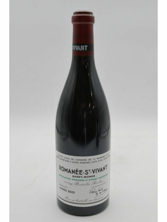 De La Romanee Conti Romanee Saint Vivant Grand Cru, 2022