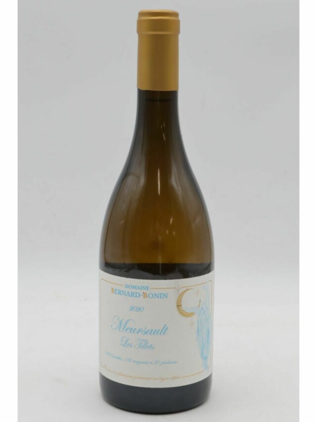 Bernard Bonin Meursault Les Tillets, 2020