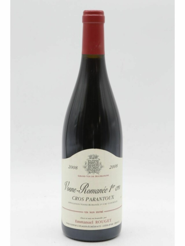 Emmanuel Rouget Vosne Romanee Cros Parantoux 1er Cru, 2008
