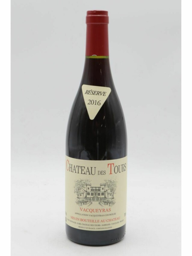 Rayas Chateau Des Tours Vacqueyras Rouge, 2016
