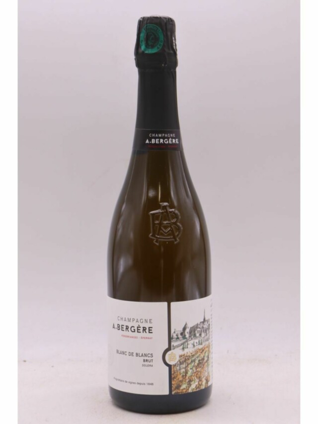 A. Bergere Blanc De Blancs Brut Solera