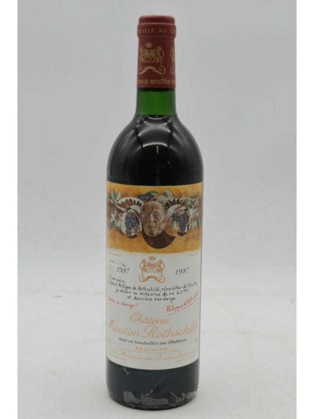 Chateau Mouton Rothschild, 1987