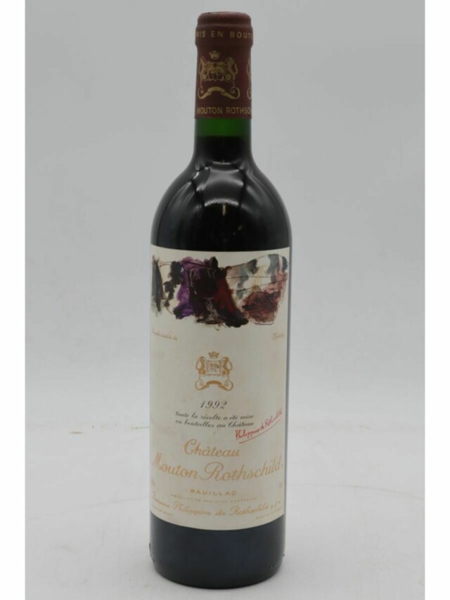 Chateau Mouton Rothschild, 1992