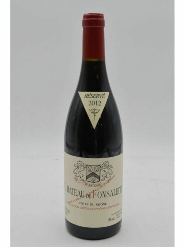 Rayas Chateau De Fonsalette Reserve, 2012