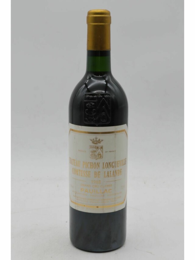 Chateau Pichon Comtesse Lalande, 1988