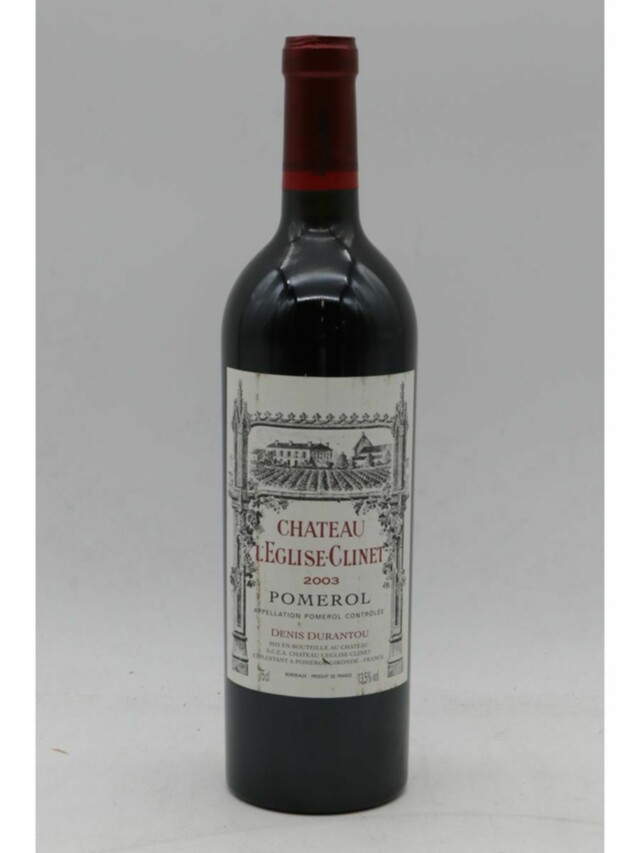 Chateau L'eglise Clinet, 2003