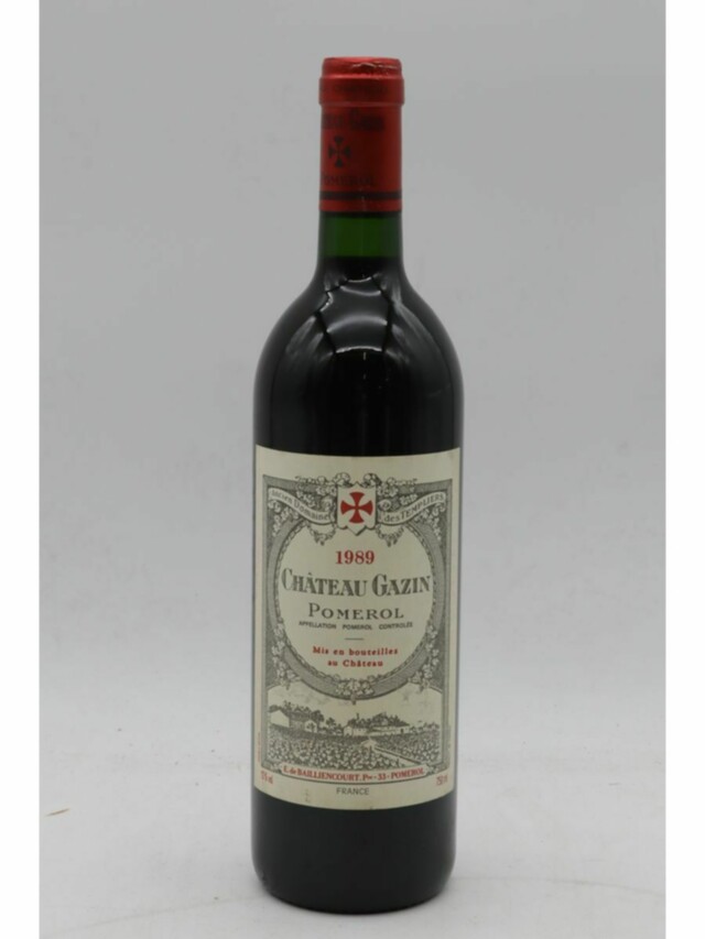 Chateau Gazin, 1989