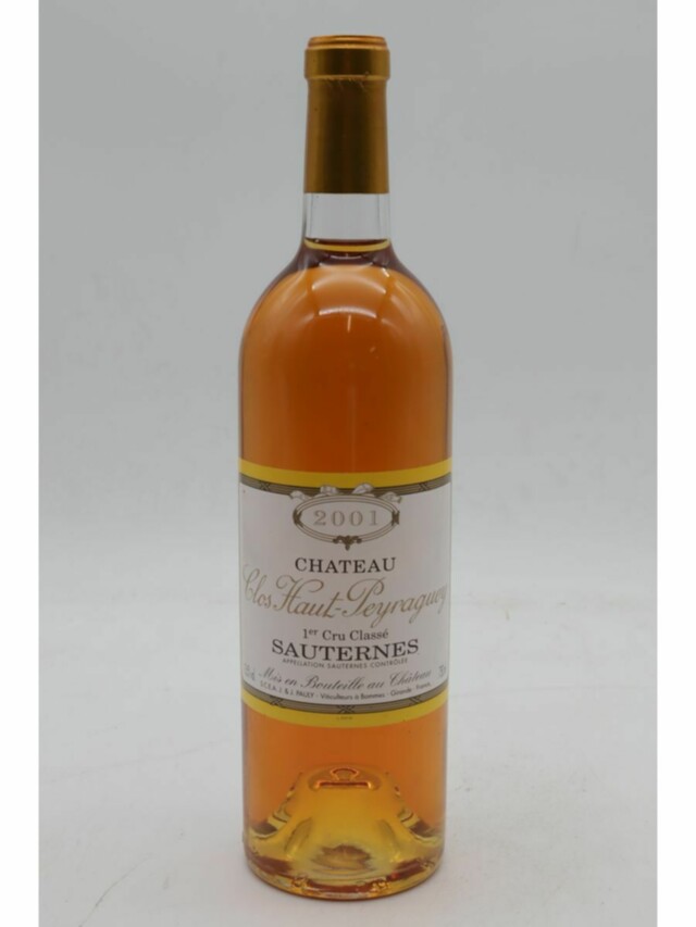 Chateau Clos Haut Peyraguey Clos Haut Peyraguey, 2001