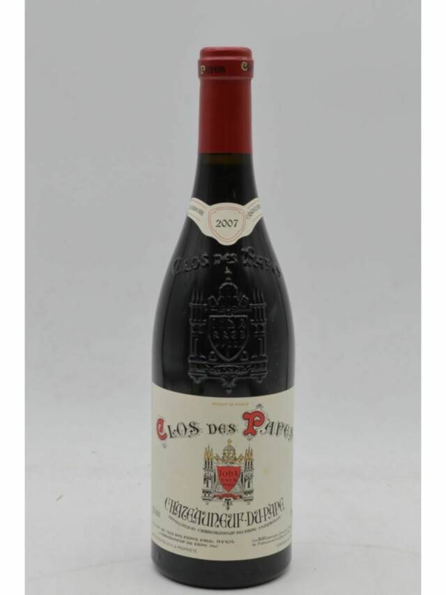 Clos Des Papes Chateauneuf Du Pape Rouge, 2007
