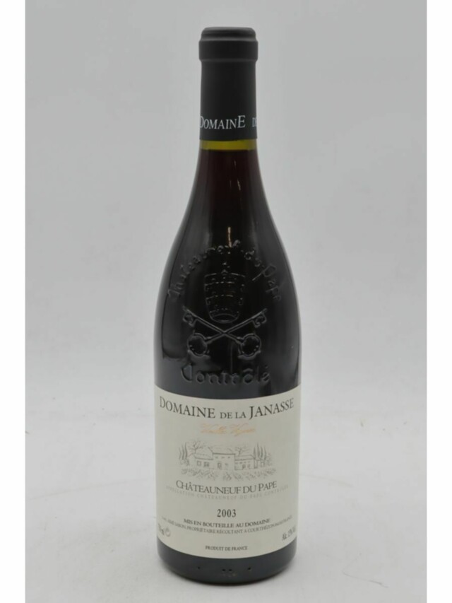 De La Janasse Chateauneuf Du Pape Vieilles Vignes, 2003
