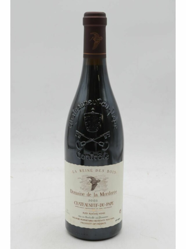 De La Mondoree Chateauneuf-du-pape Cuvee De La Reine Des Bois, 2003