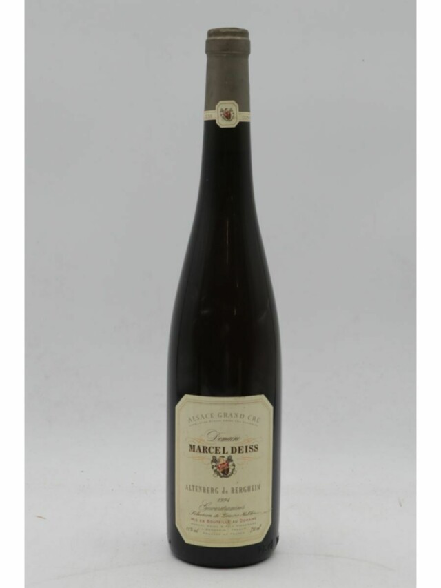Marcel Deiss Alsace Grand Cru Altenberg De Bergheim Gewurztraminer Selection De Grains Nobles, 1994