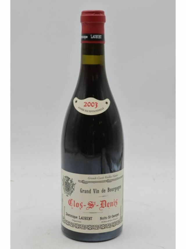 Dominique Laurent Clos Saint Denis Vieilles Vignes, 2003