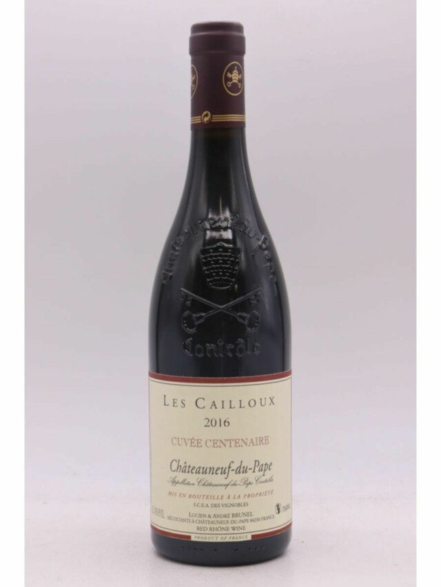 Les Cailloux Chateauneuf Du Pape  Cuvee Centenaire, 2016
