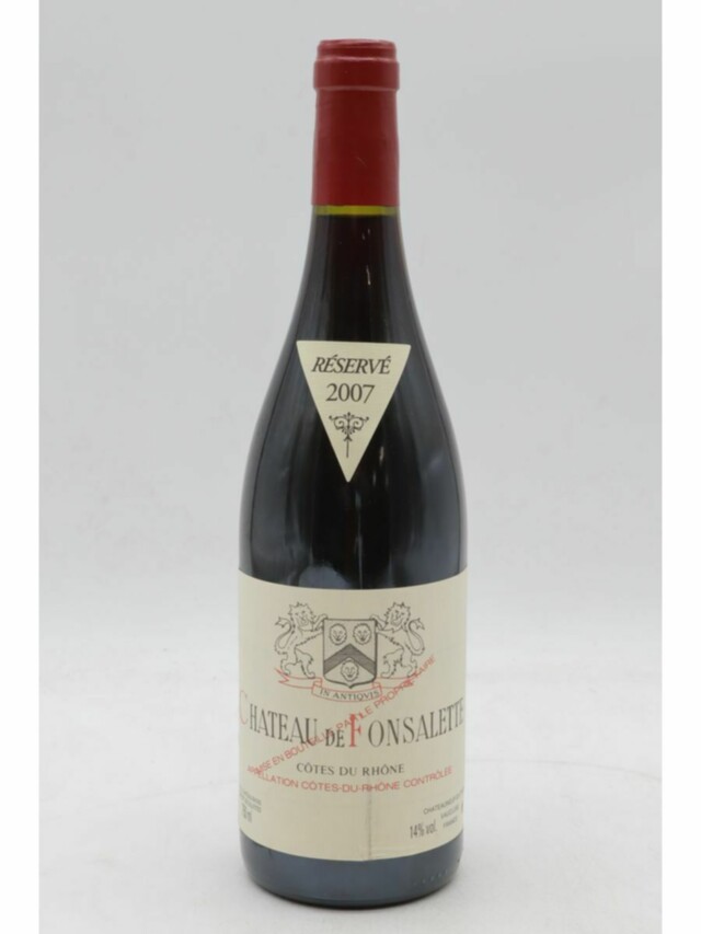 Rayas Chateau De Fonsalette Reserve, 2007