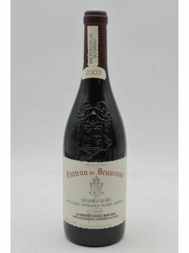 Beaucastel Chateauneuf Du Pape, 2003