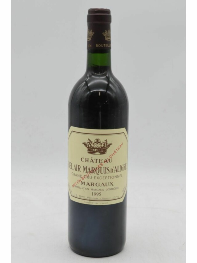 Chateau Bel Air Marquis D'aligre, 1995