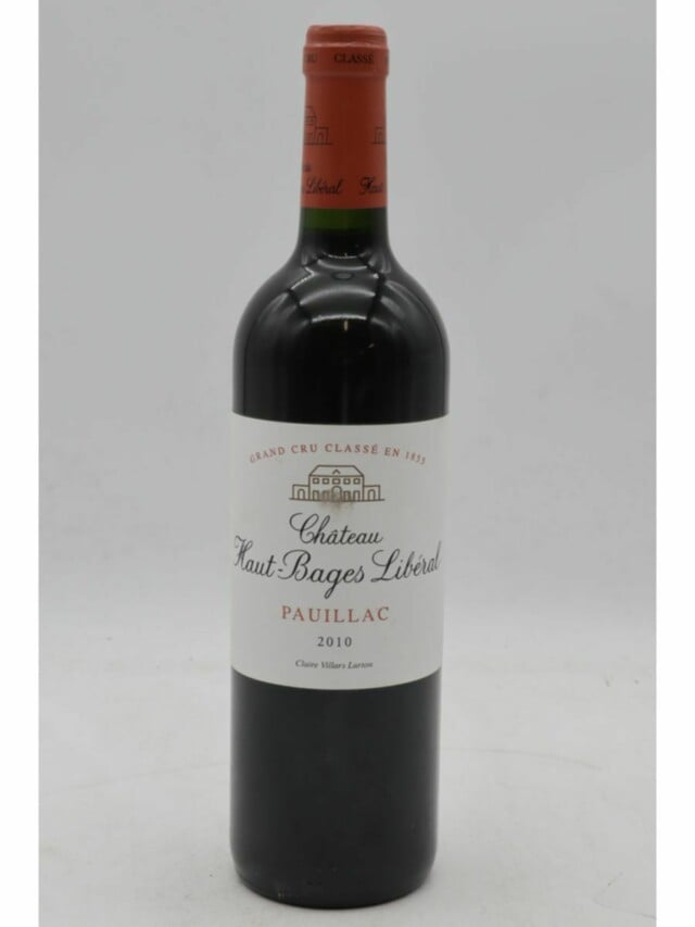 Chateau Haut Bages Liberal, 2010