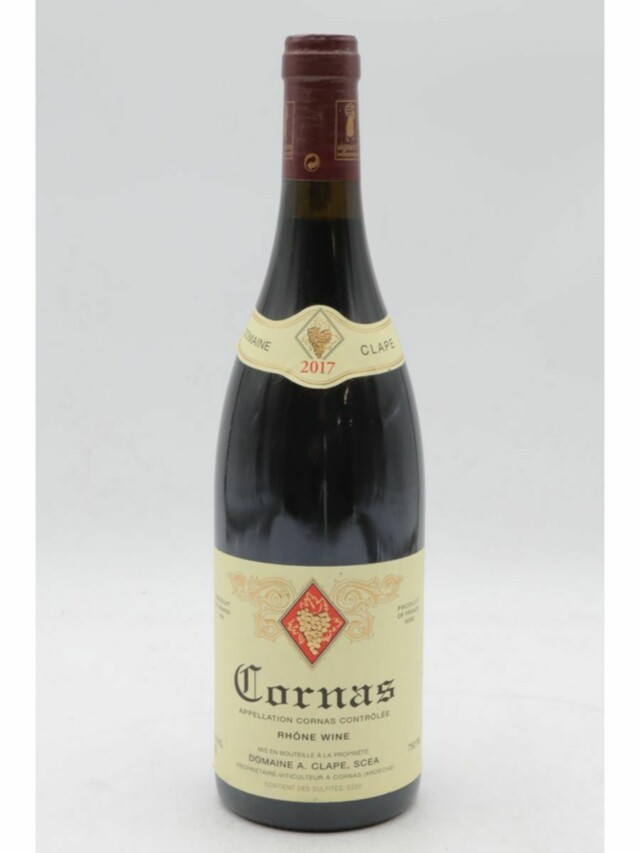 Auguste Clape Cornas, 2017