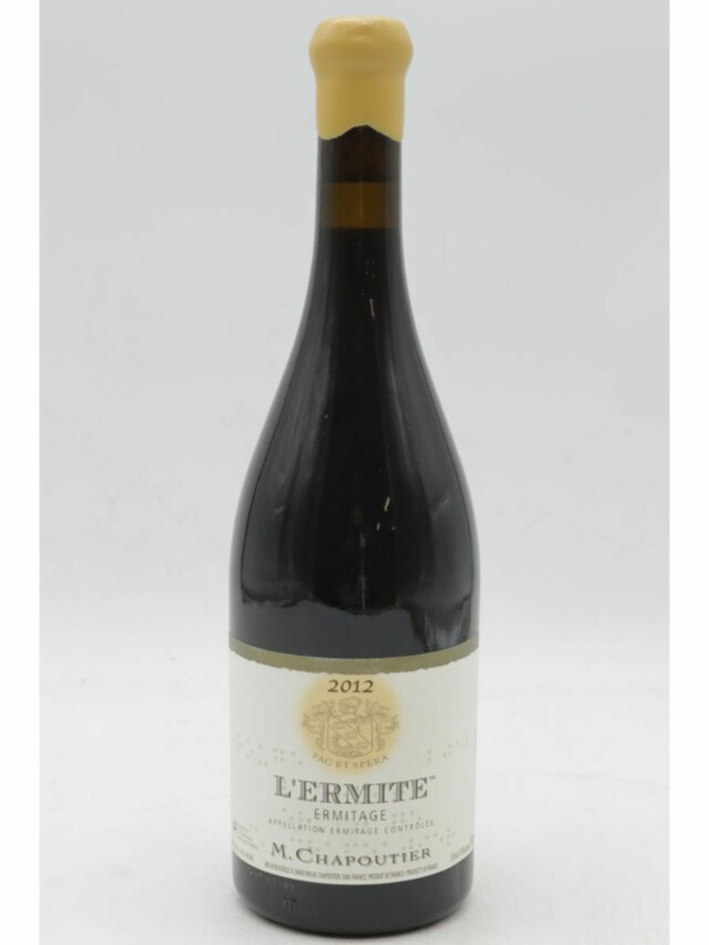 M.chapoutier L'ermite Ermitage Rouge, 2012
