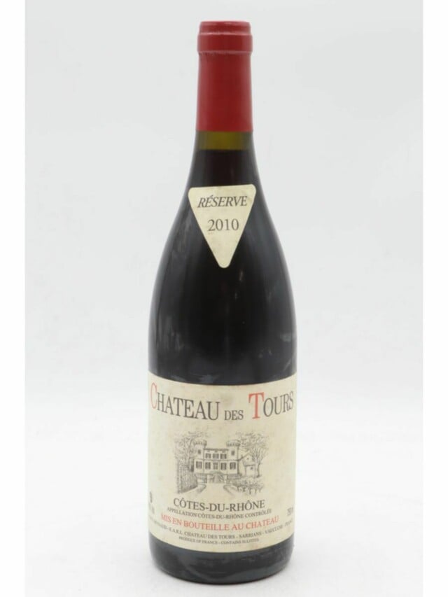 Chateau Des Tours Cotes Du Rhone, 2010