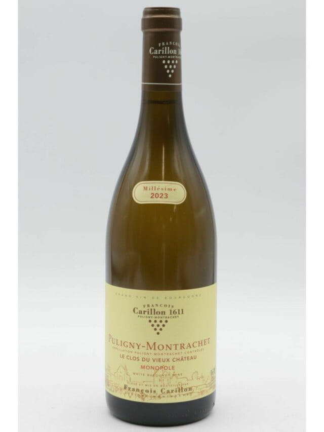 Francois Carillon Puligny Montrachet Le Clos Du Vieux Chateau, 2023