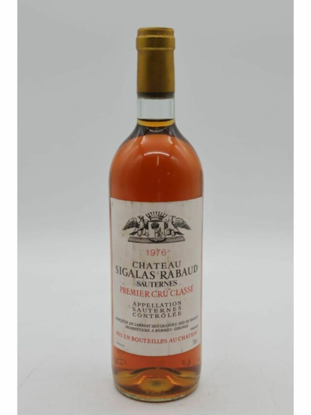 Chateau Sigalas Rabaud, 1976