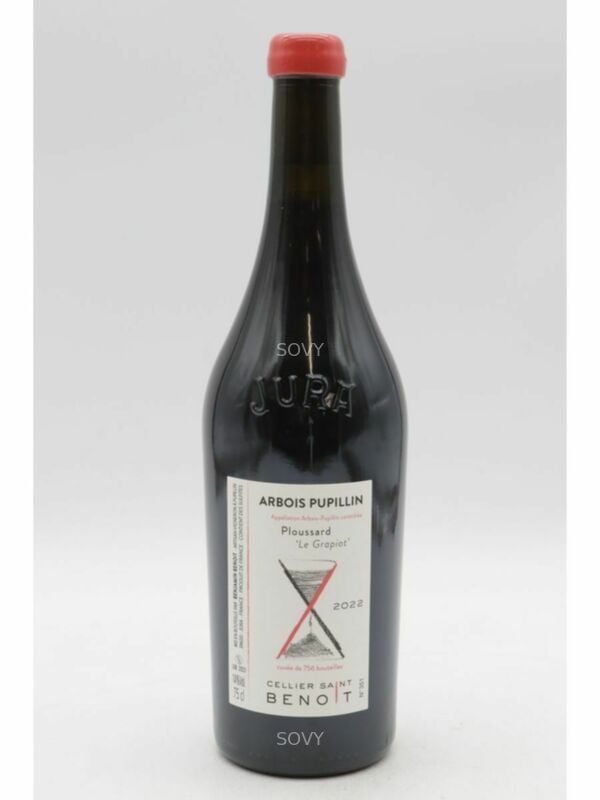 Cellier Saint Benoit Arbois Pupillin Ploussard Le Grapiot, 2022