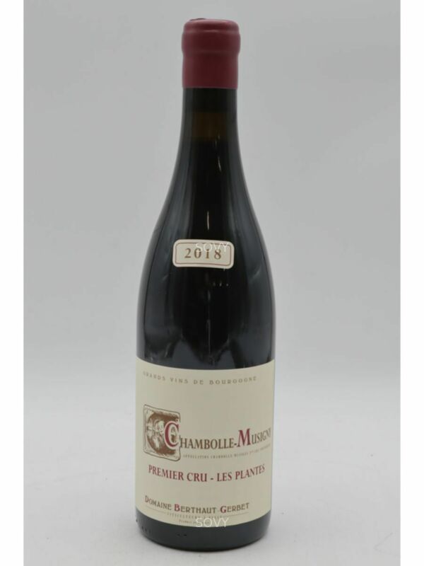 Berthaut Gerbet Chambolle Musigny Les Plantes 1er Cru, 2018