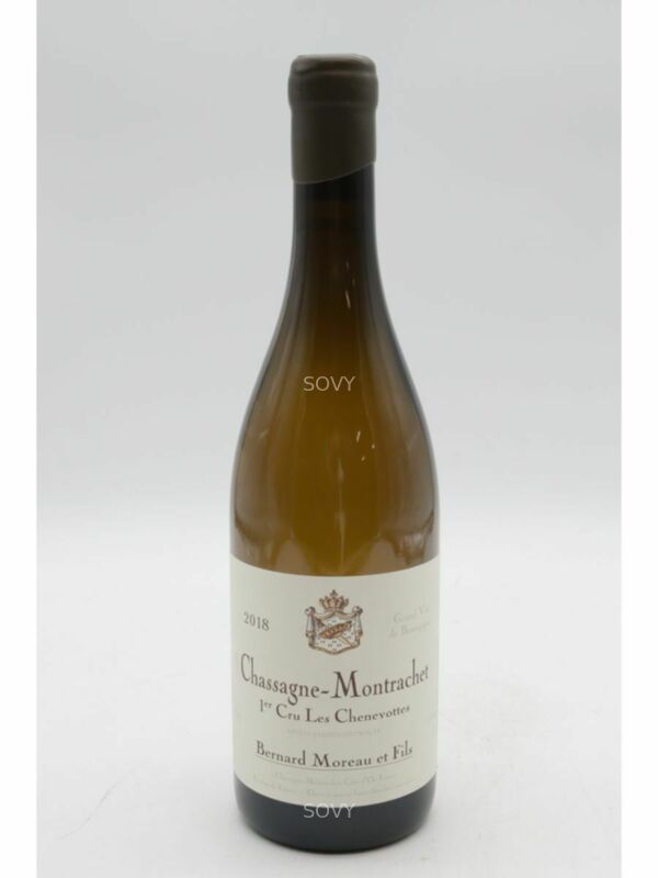 Bernard Moreau Chassagne Montrachet Les Chenevottes 1er Cru, 2018