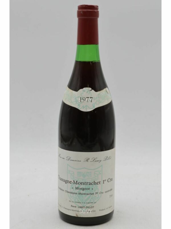 Lamy Pillot Chassagne Montrachet Les Morgeots 1er Cru, 1977