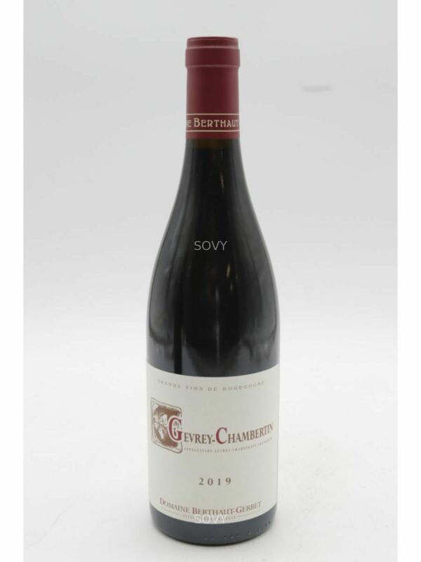 Berthaut Gerbet Gevrey Chambertin (rouge), 2019