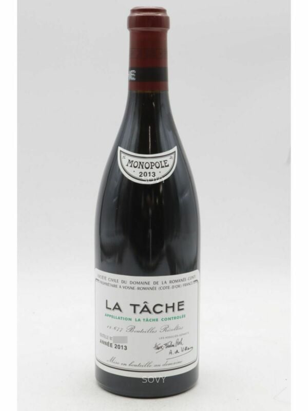 De La Romanee Conti La Tache Grand Cru, 2013