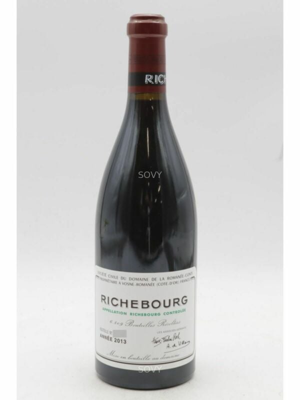 De La Romanee Conti Richebourg Grand Cru, 2013