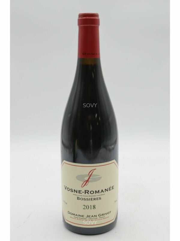 Jean Grivot Vosne Romanee Bossieres, 2018
