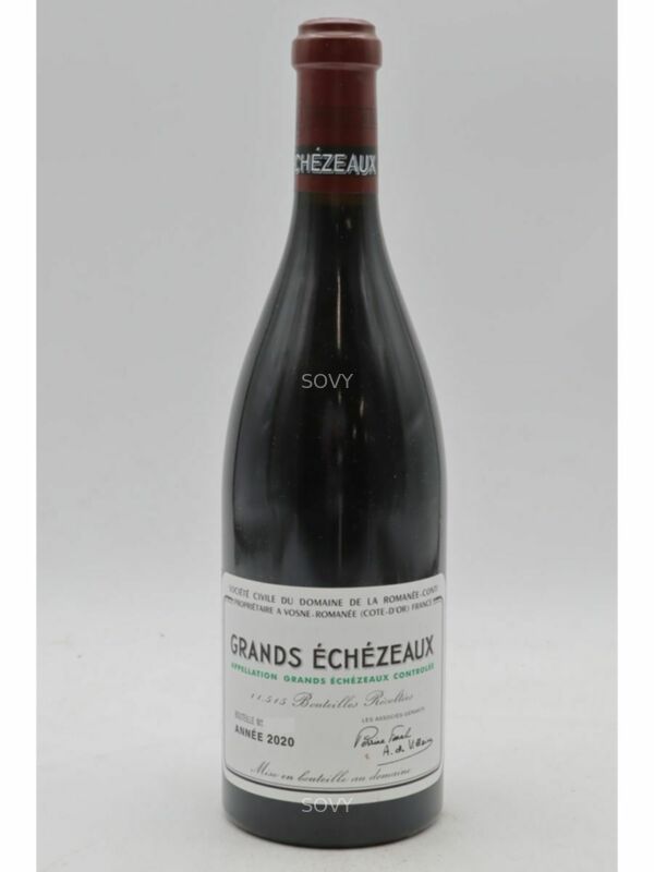 De La Romanee Conti Grands Echezeaux Grand Cru, 2020