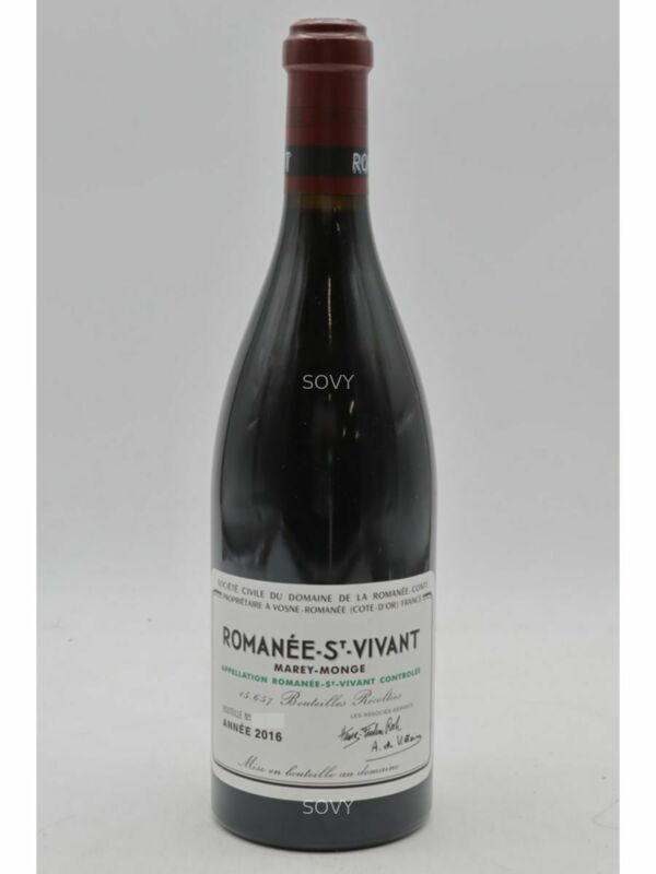 De La Romanee Conti Romanee Saint Vivant Grand Cru, 2016