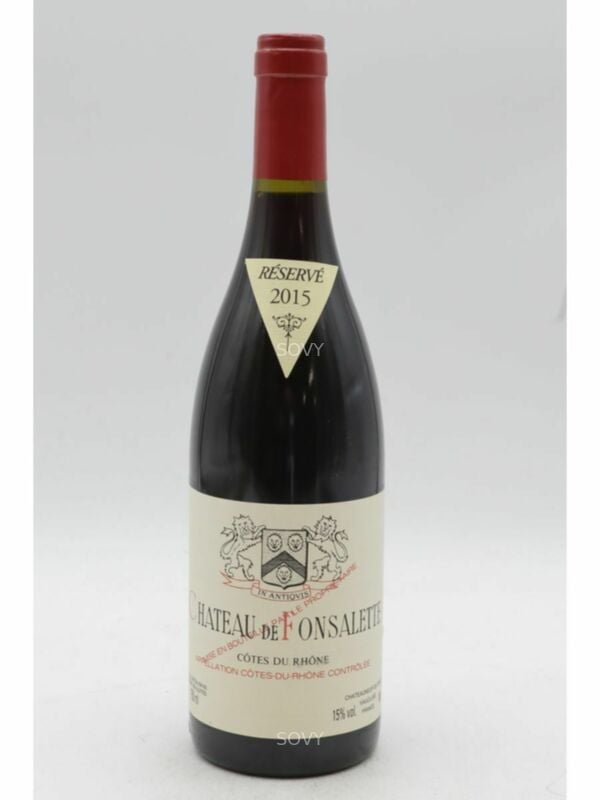 Château De Fonsalette Côtes Du Rhône, 2015