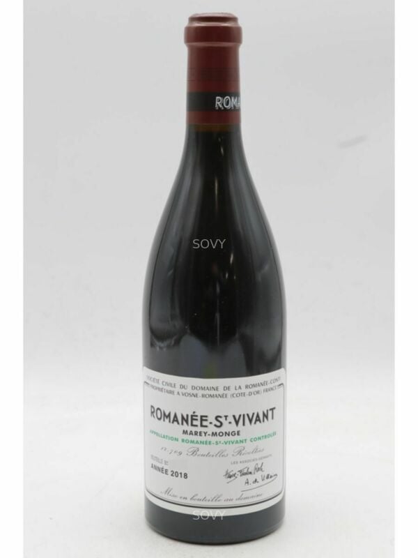 De La Romanee Conti Romanee Saint Vivant Grand Cru, 2018